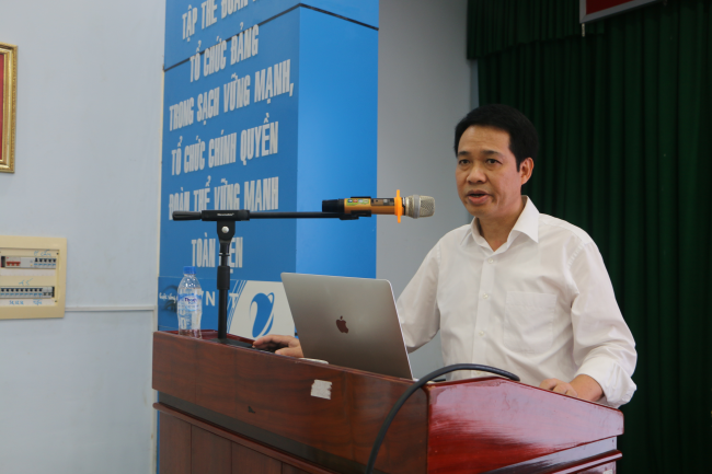 Tập huấn về chuyển đổi số cho cán bộ phụ trách công tác chuyển đổi số