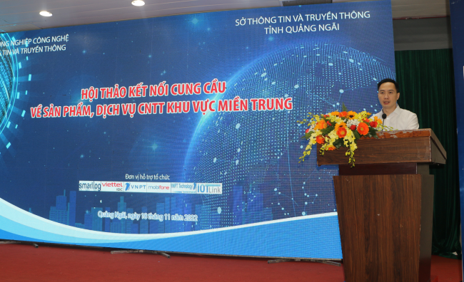 Hội thảo “Kết nối cung cầu về sản phẩm, dịch vụ công nghệ thông tin khu vực Miền Trung”