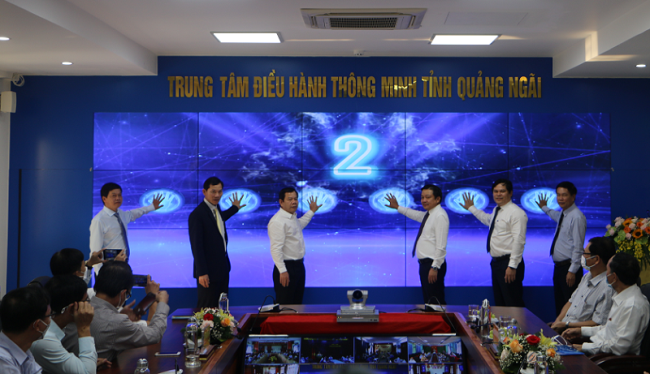 Quảng Ngãi khai trương Trung tâm điều hành thông minh ‎IOC