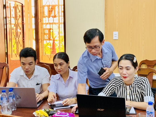Huyện Nghĩa Hành tổ chức Hội nghị tập huấn hướng dẫn quản trị, cập nhật nội dung trên trang thông tin điện tử năm 2023