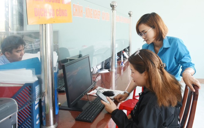 Đảm bảo mỗi địa phương có ít nhất một bộ phận một cửa cấp xã làm gương điển hình, tiêu biểu