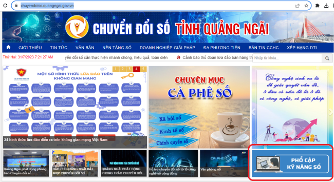 Triển khai chương trình bồi dưỡng về kỹ năng số trên nền tảng trực tuyến